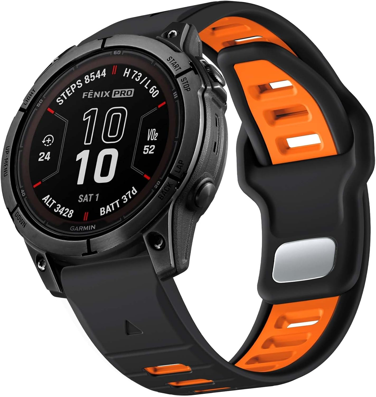 Negatta Quickfit 26Mm Band Replacement Compatible with Garmin Fenix 8 51Mm 7X 6X 5X Watch, Soft Silicone Sport Strap Also for Fenix 3 Hr/Instinct 2X Solar 3 50Mm /Enduro/Quatix/Tactix/Epix Pro 2 image number 1