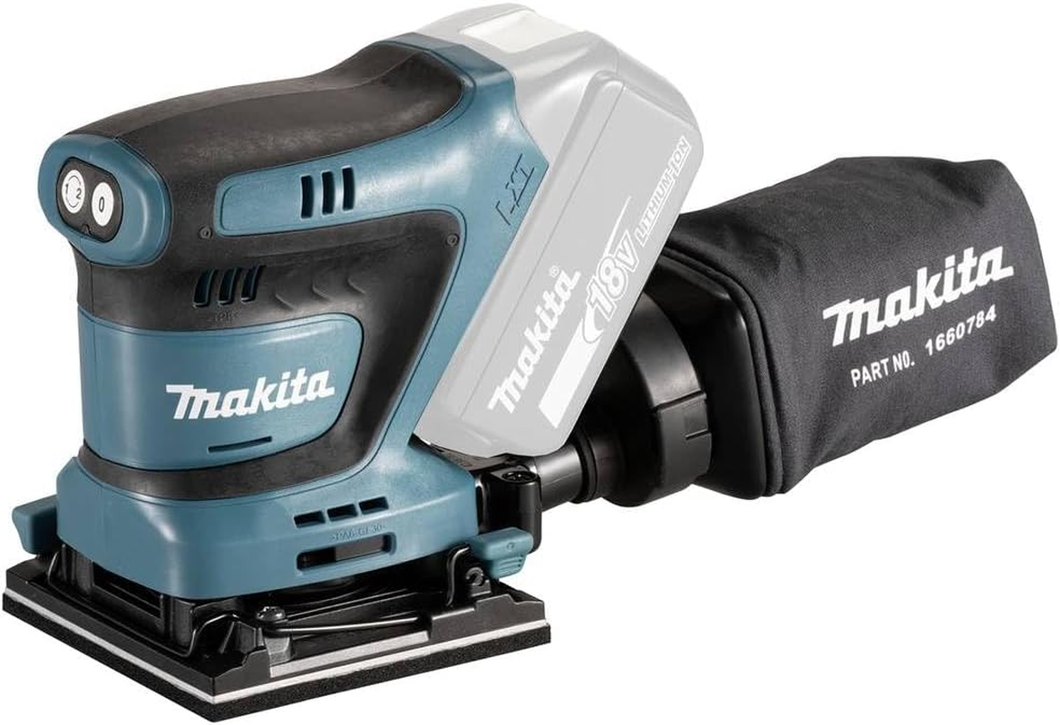 Makita DBO480Z Cordless Orbital Sander 18 V (Without Battery, without Charger)
