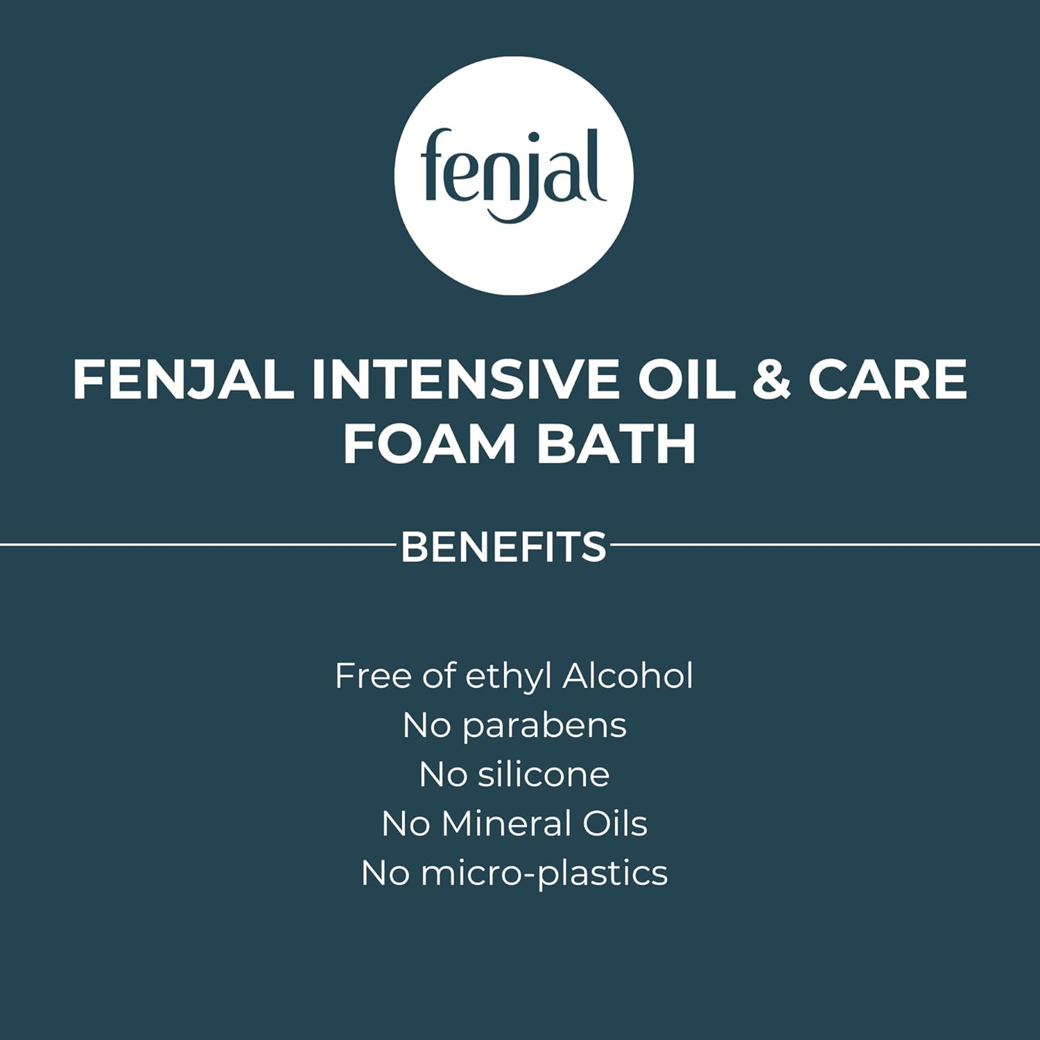 Fenjal Oil & Foam Care Bath - 200 Ml, Vegan Cream Bath with Avocado Oil and Shea Butter, Normal to Very Dry Skin - Intensive