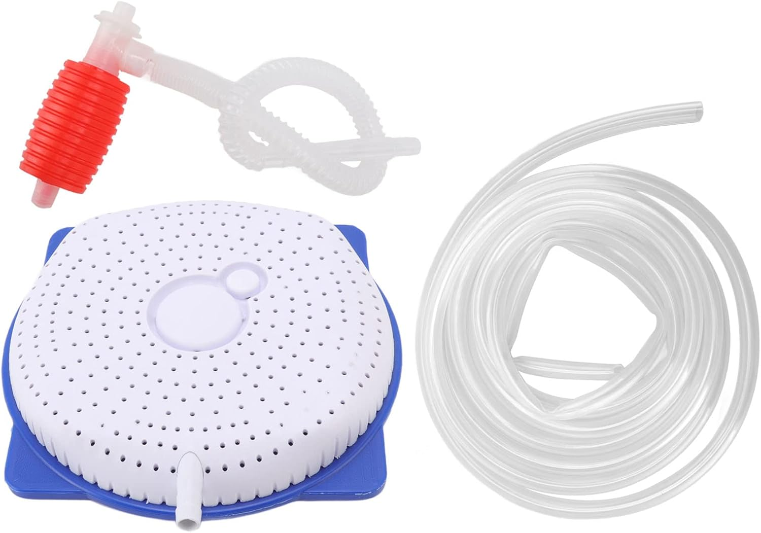 Fafeicy Pool Cover Drainer Automatic Pool Cover Drainer, Automatic Water Siphon Plastic Pump Portable Water Siphon Pump for Swimming image number 6