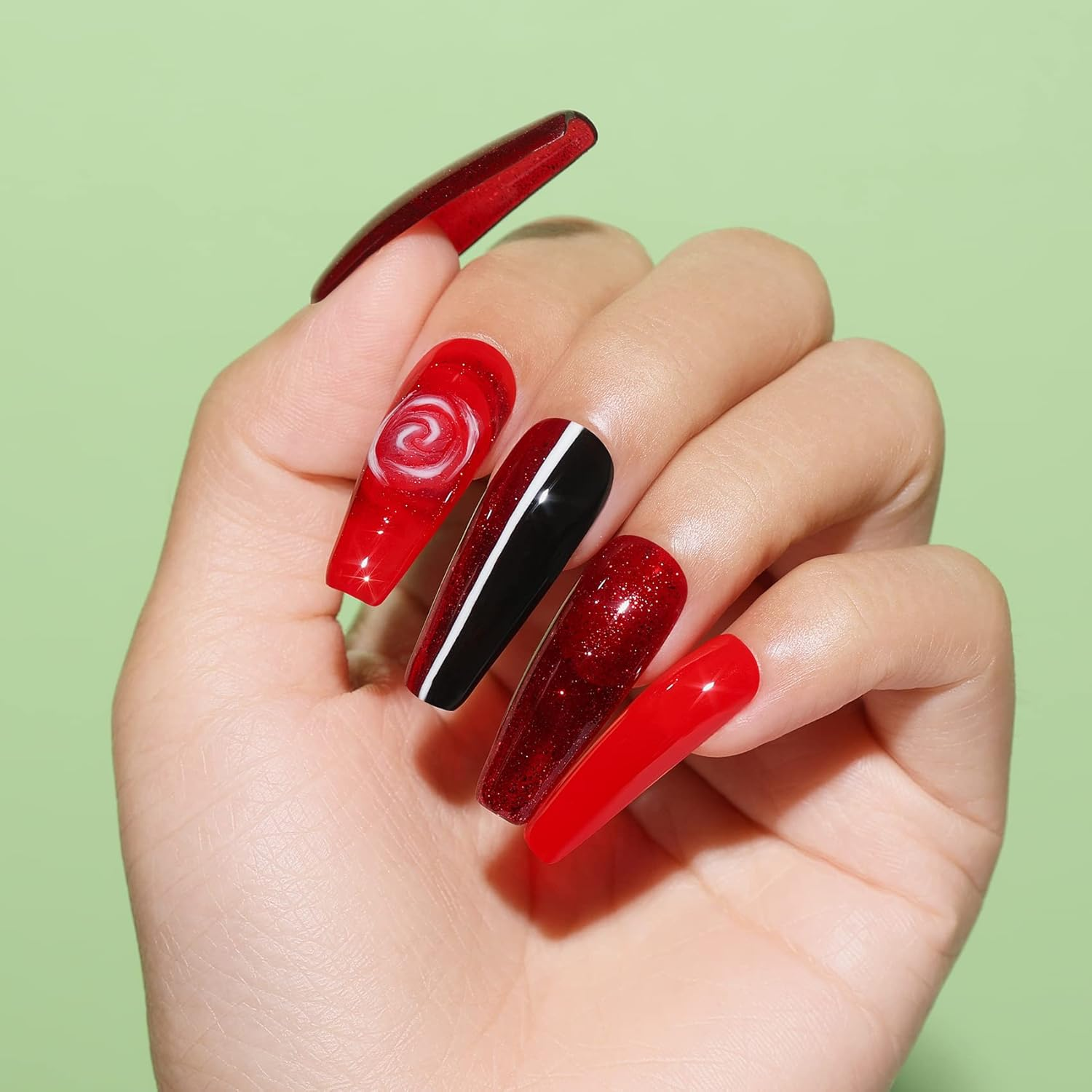 AIMEILI Gel Nail Polish Set of 4Pcs X 10Ml - Kit Set 33 image number 6