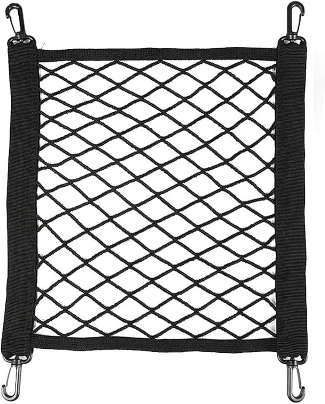 Motorcycle Net | Cargo Net for Bike Rack with Hooks,Adjustable Bicycles Luggage Storage Tie down Mesh Web for Outdoor Transport Travel Riding Cycling image number 6