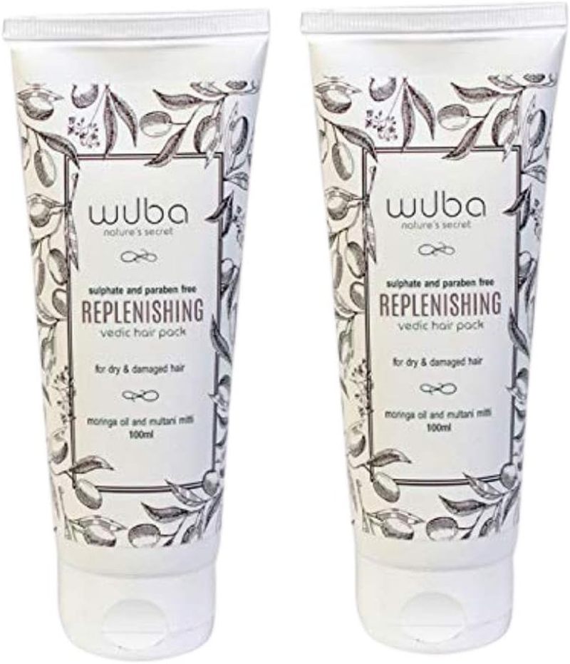 Wuba Nature'S Secret Natural Replenishing Hair Growth Mask, 100 Ml (Pack of 2) image number 1