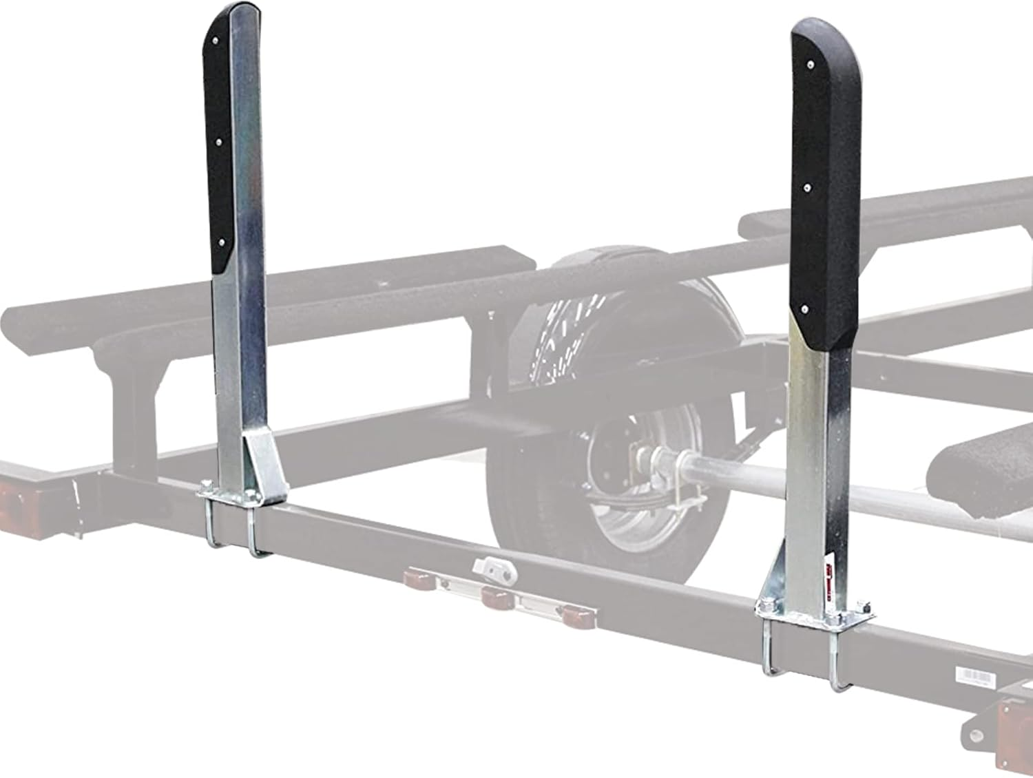 Extreme Max 3005.3787 Heavy-Duty 30" Pontoon Trailer Guide-Ons with Non-Marking Coating for 3" Trailer Frames - Includes 2 Guide-Ons image number 1