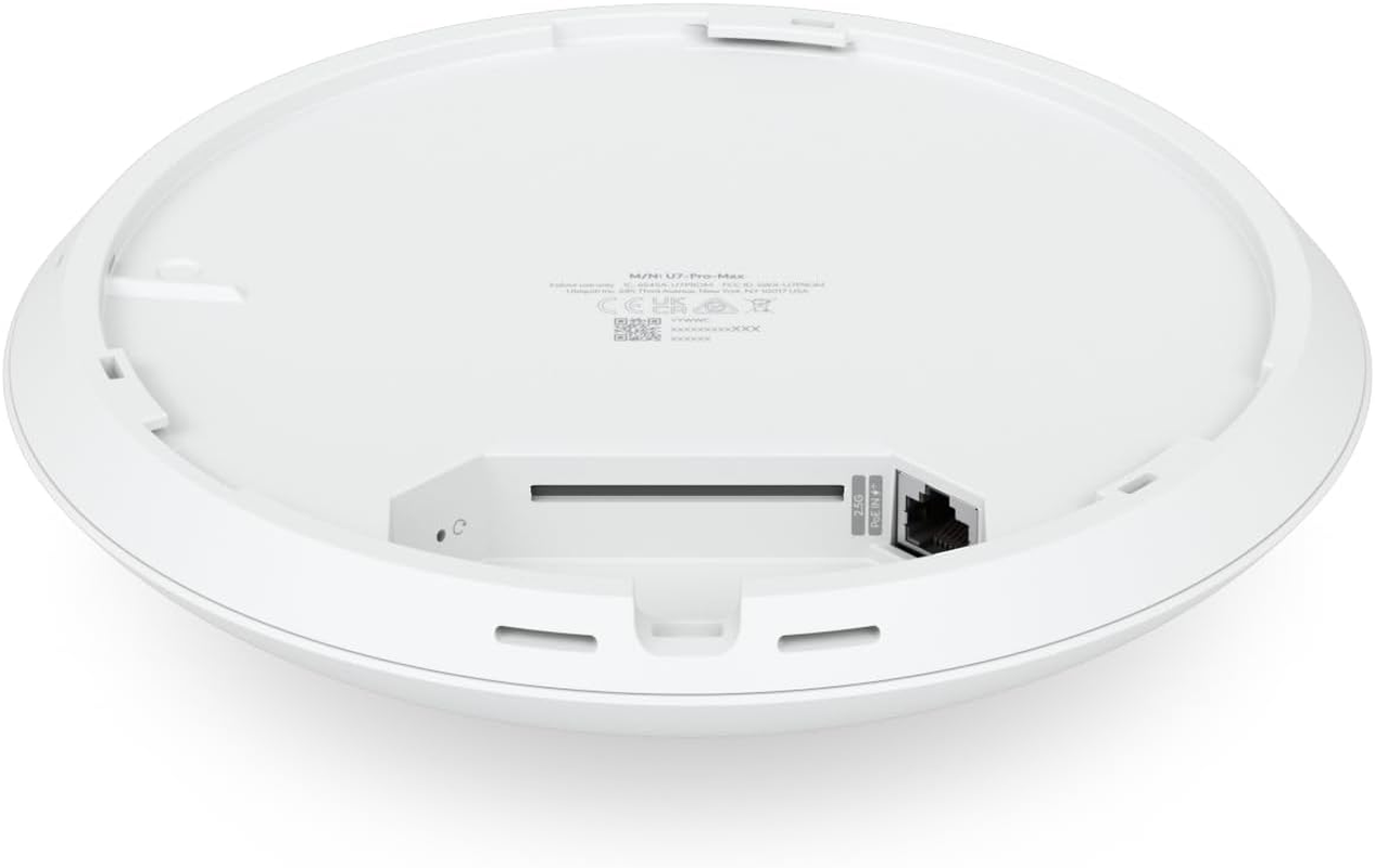 Ubiquiti Unifi U7 Pro Max Tri-Band Wifi 7 Ceiling-Mounted Access Point image number 4