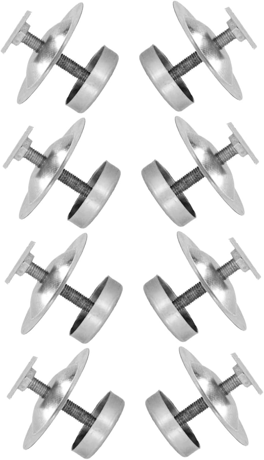 Alasum 8PCS Stainless Steel Beehive Stand Adjustable Metal Hive Base Support with Ant-Resistant Design for Outdoor Garden Beekeeping Equipment image number 4