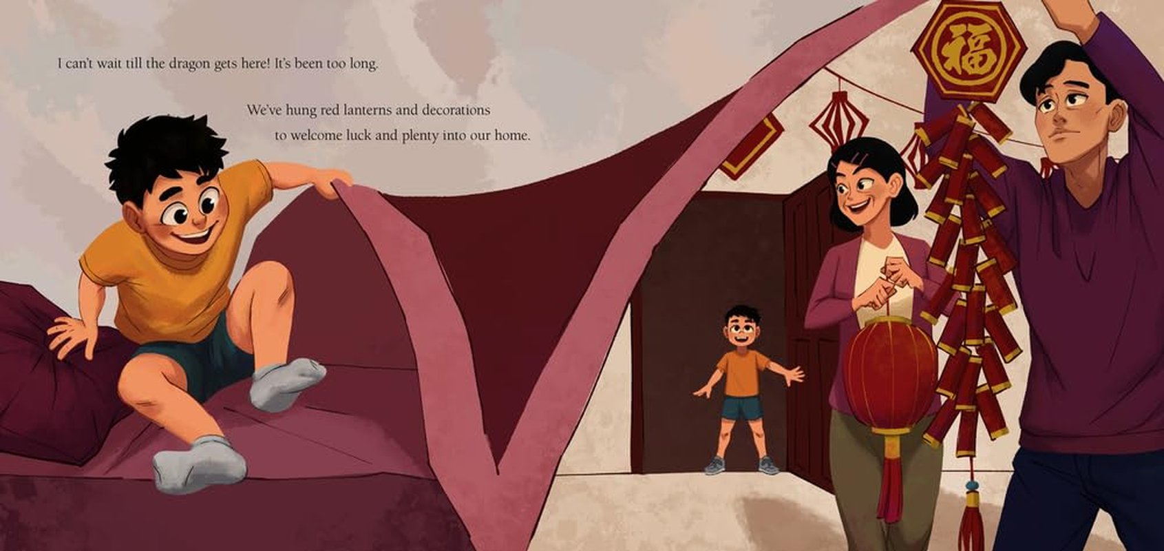 Our Family Dragon: a Lunar New Year Story image number 2