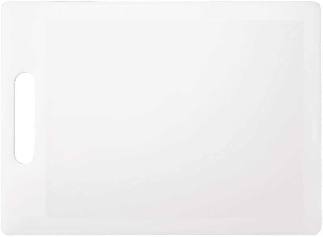 Nisbets Essentials Polypropylene Chopping Board, White image number 2