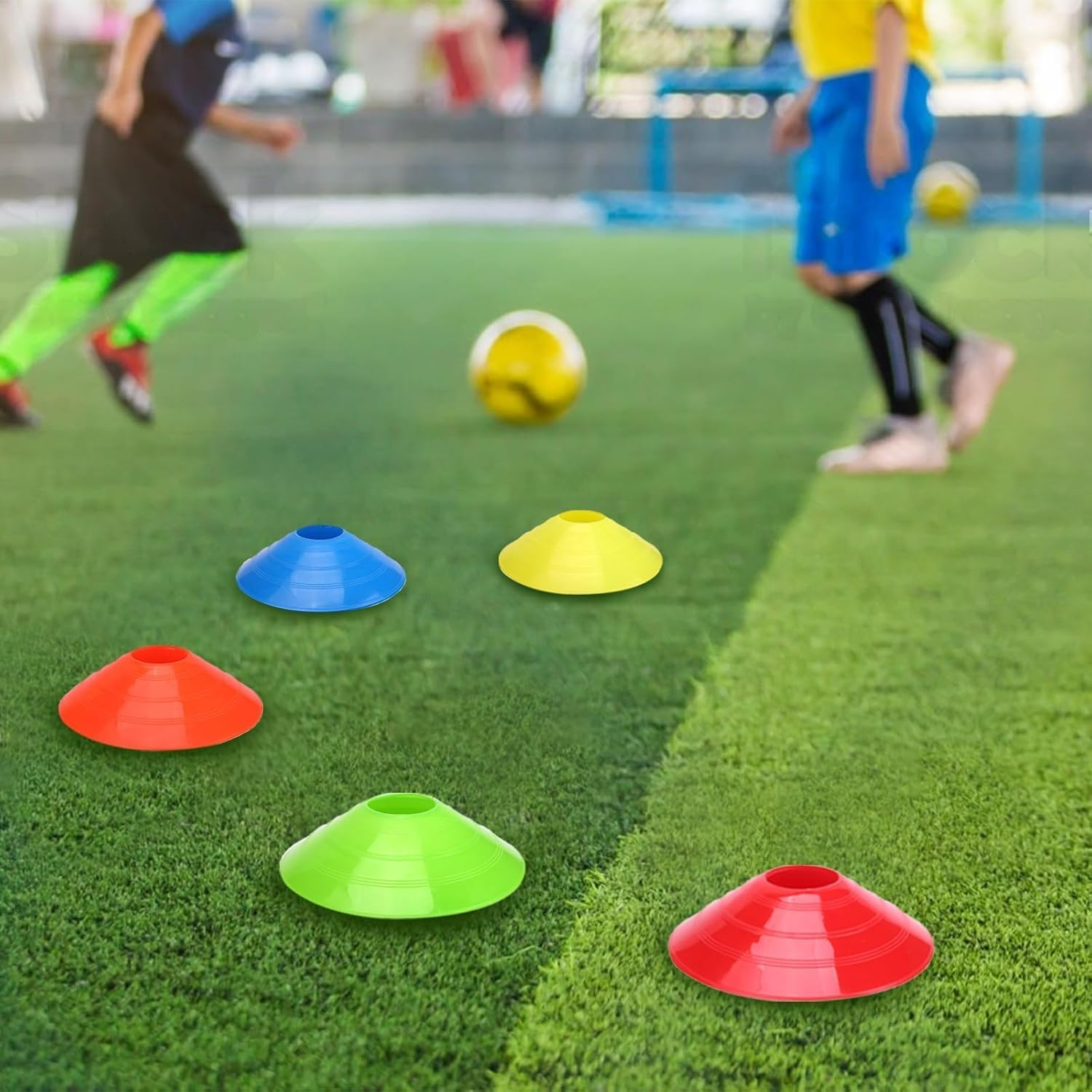Bigtron Disc Cones for Soccer, Football and Basketball Agility Training (Pack of 10) image number 4