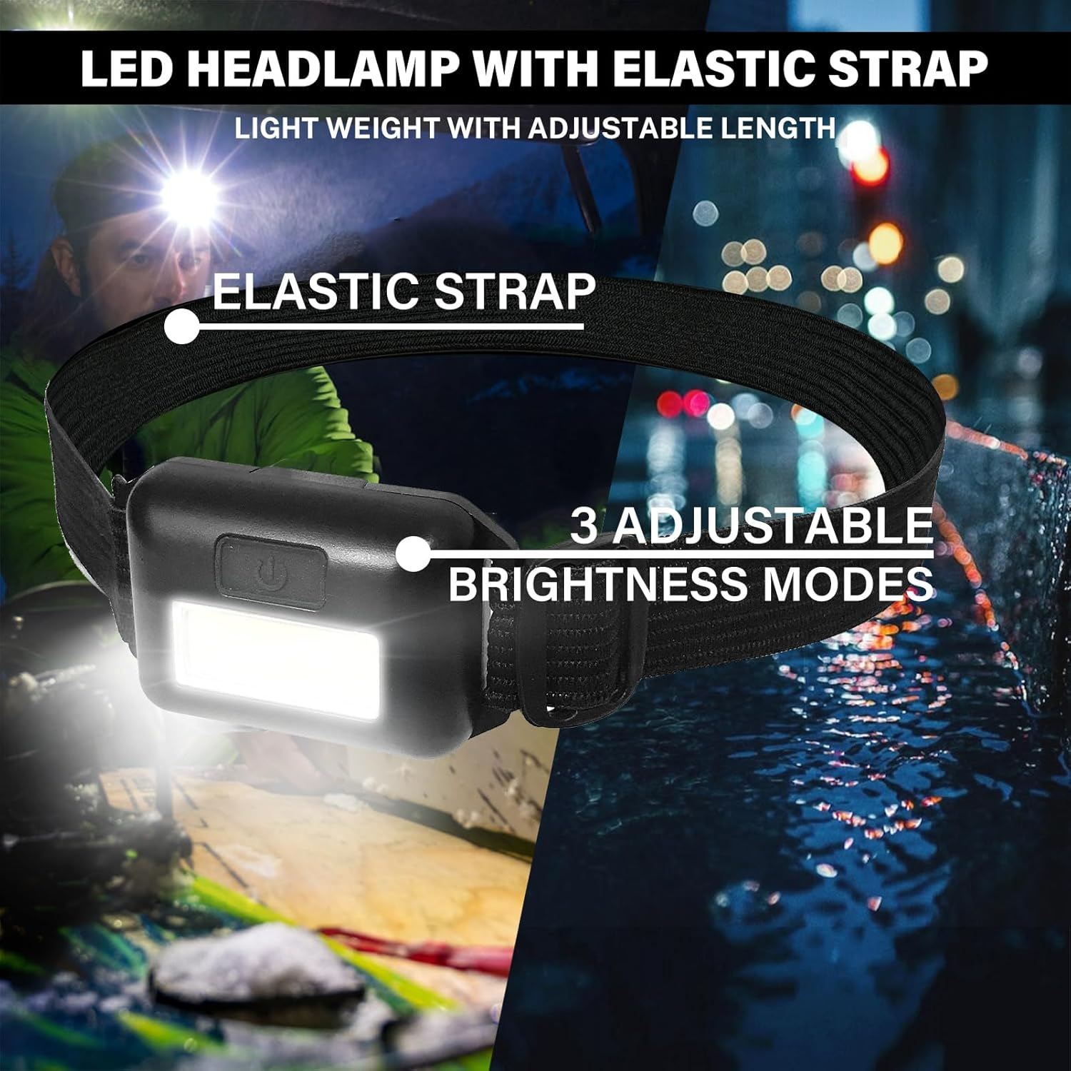 Car Emergency Kit with Battery Jumper Cables,Car Accessories for Men or Women,Emergency Car Kit,Roadside Automotive Safety Kit for Car,Vehicle,Truck or Suv,Gifts for Men or Him,Black - Orange image number 3