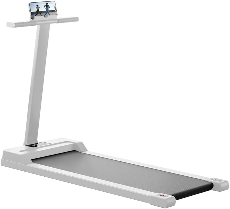 JHD 3 in 1 Walking Pad Treadmill APP Control under Desk Electric Treadmill for Home Compact Portable Walking Jogging Running Machine with Shock Absorption Non-Slip LED Display Low Noise