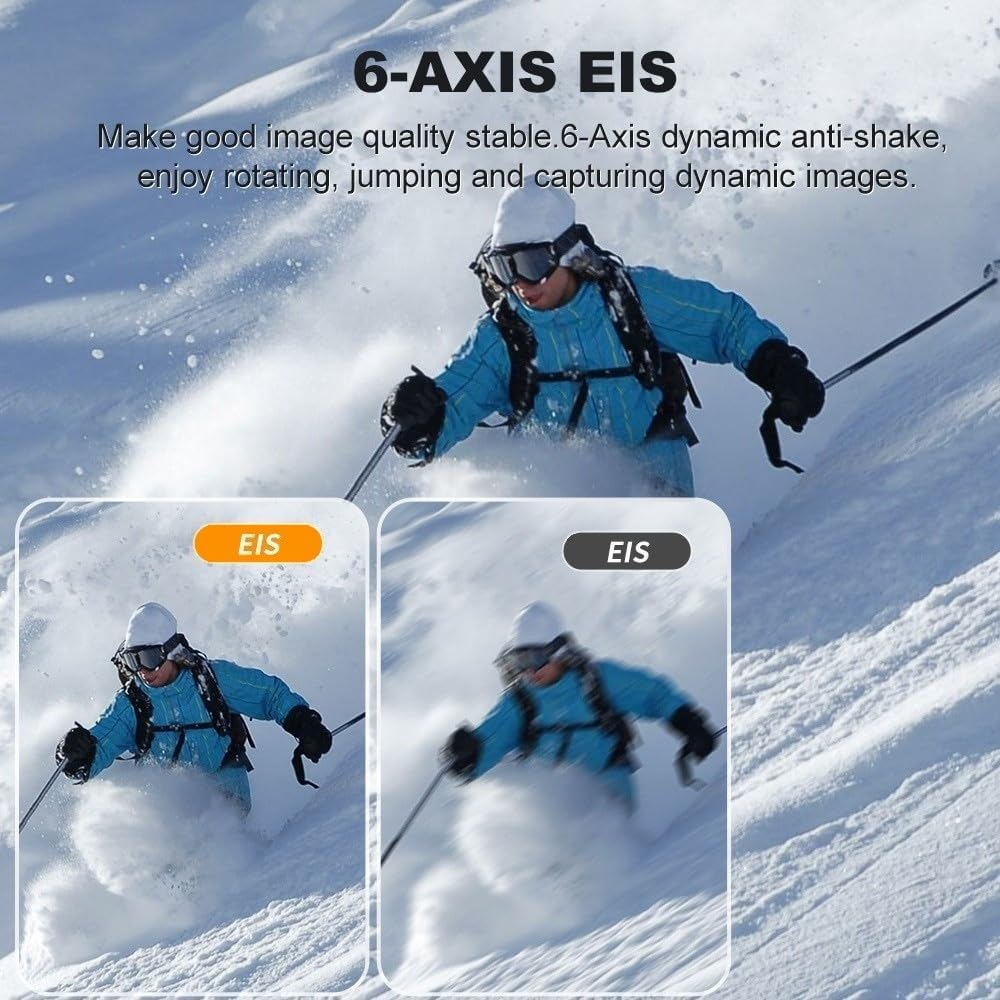 Camgo 5K 50MP Wifi Ultra HD Underwater Waterproof Camera 30M Sports Camcorder image number 1