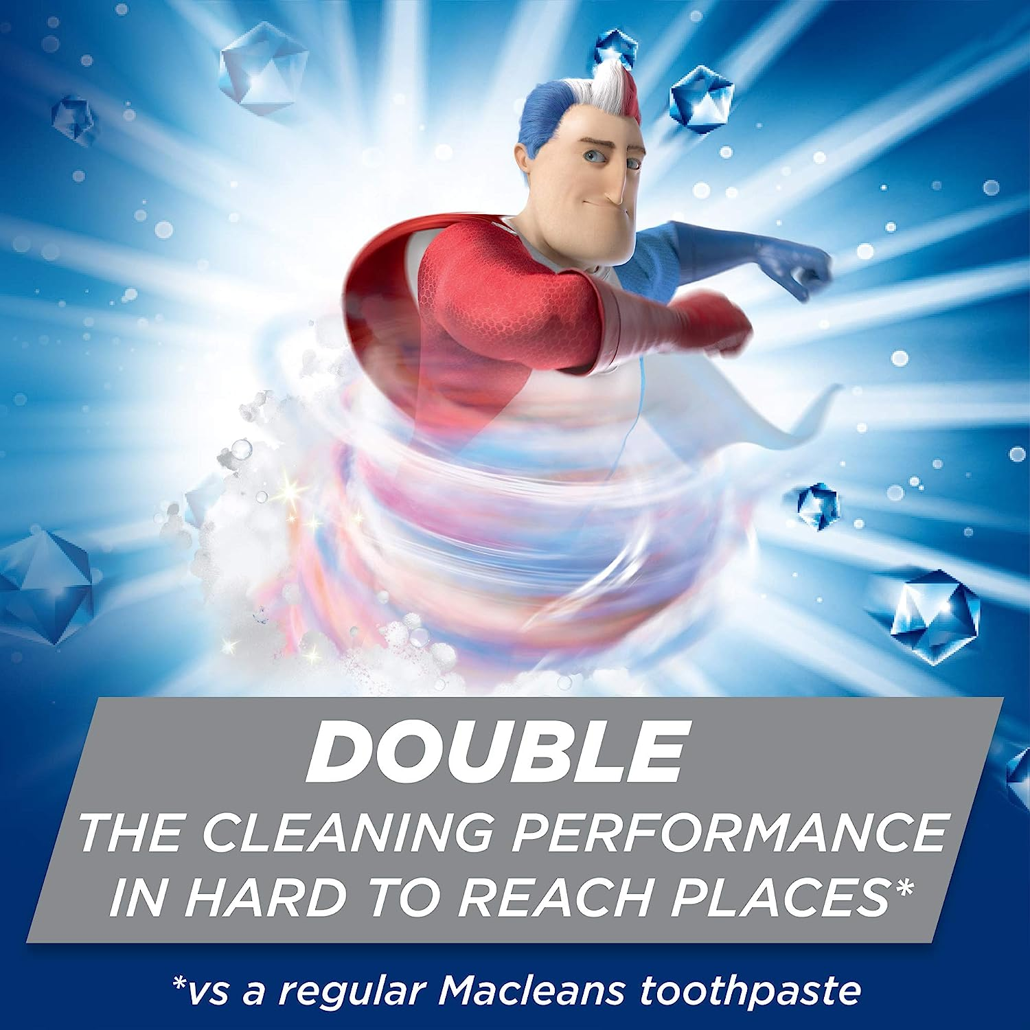 Macleans Extreme Clean Lasting Fresh Fluoride Toothpaste, 170G image number 5