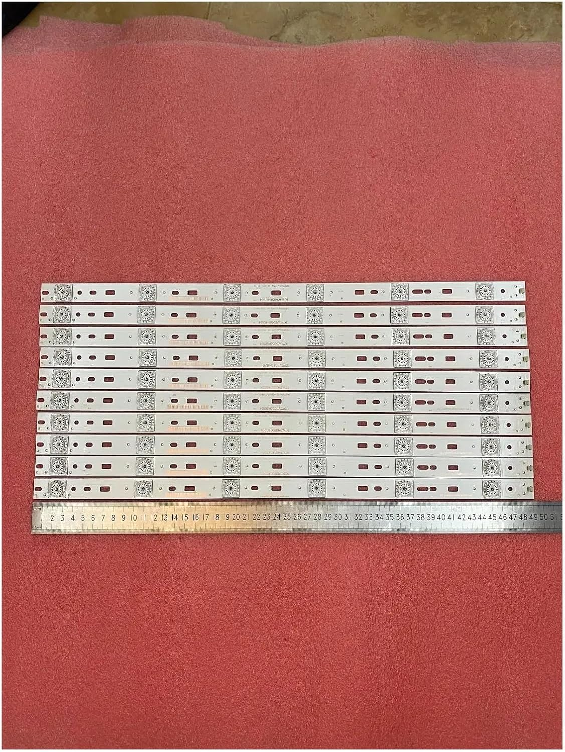 LED Backlight Strips 6LED for Tele.Fun/Ken TF-LED50S13T2 SW50D06A-ZC14CG-02 SW500M05 50S9 K50 K50J Pptv 50C2S CRH-A503535060151 (Color : Kit 10Pcs for 1 TV) - 50 Pcs image number 2