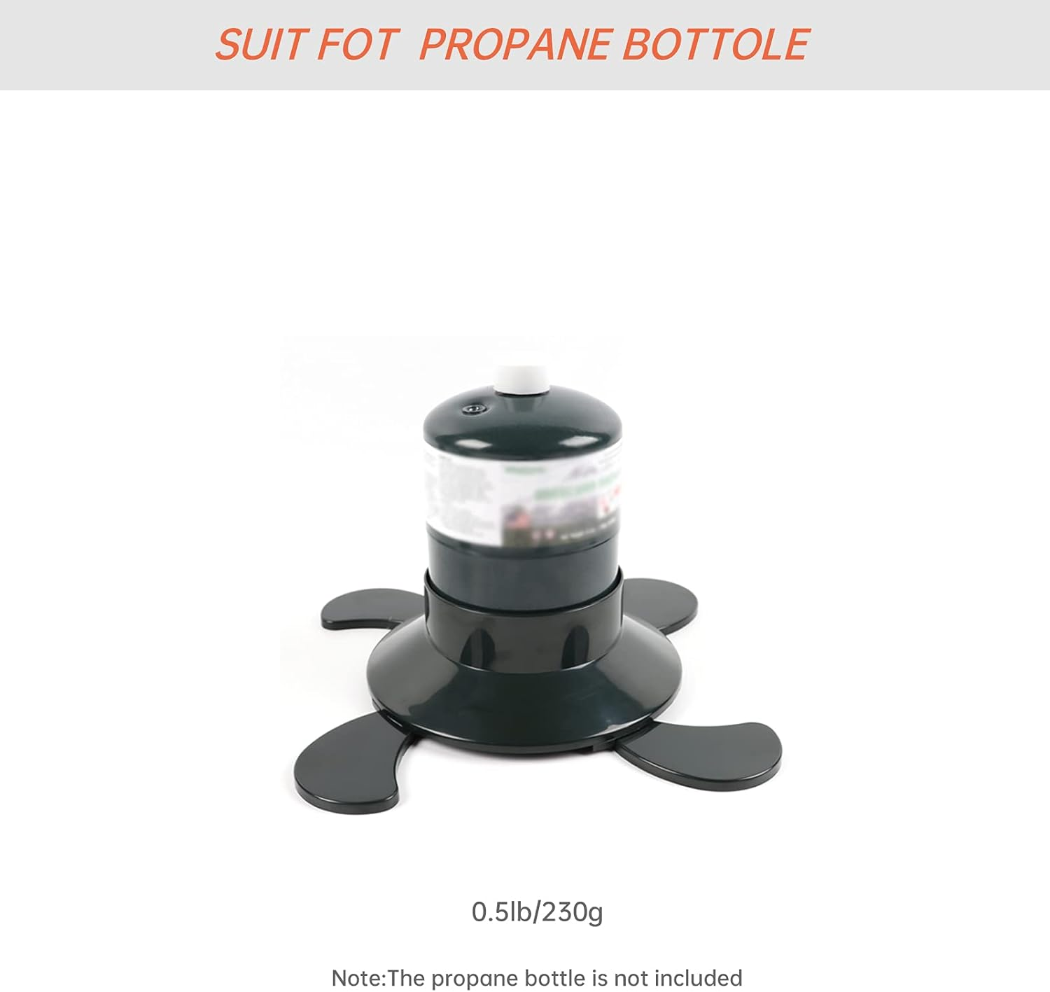 Propane Cylinder Base Foldable 16Oz/1Lb Propane Fuel Canister Stabilizer Stand Gas Tank Bottle Fixed Support image number 5