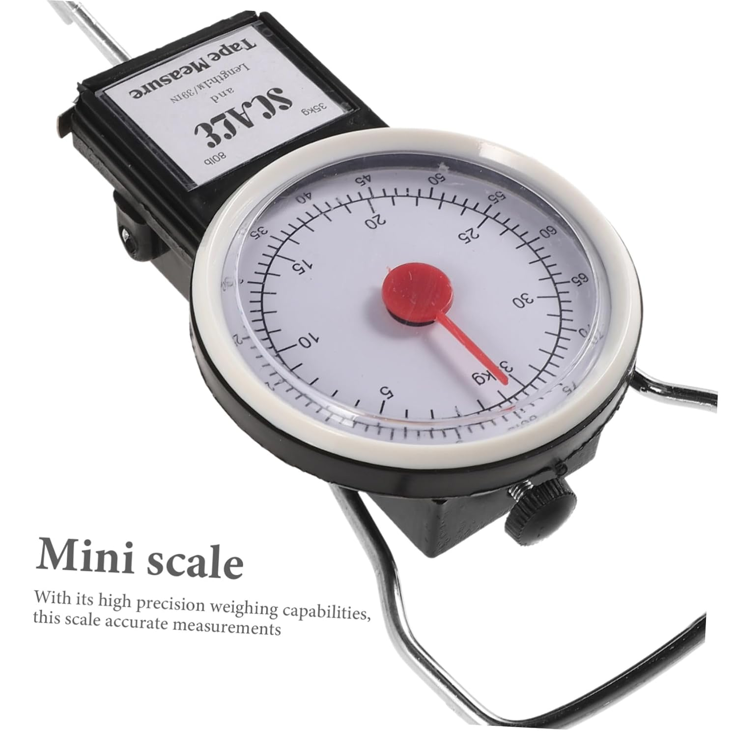 Amosfun Luggage Scale Travel Manual Spring Scale for Weight Measurement for Fishing for Travel and Suitcase