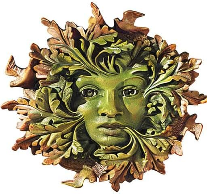 The Somerset Greenwoman Sculpture in Faux Verdigris and Bronze [Kitchen] image number 1