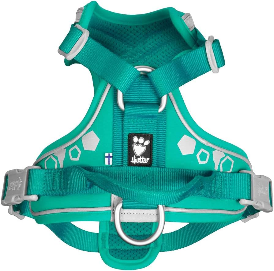 Hurtta Weekend Warrior Dog Harness for Medium Dogs, Peacock Turquoise, 45-60 Cm image number 1