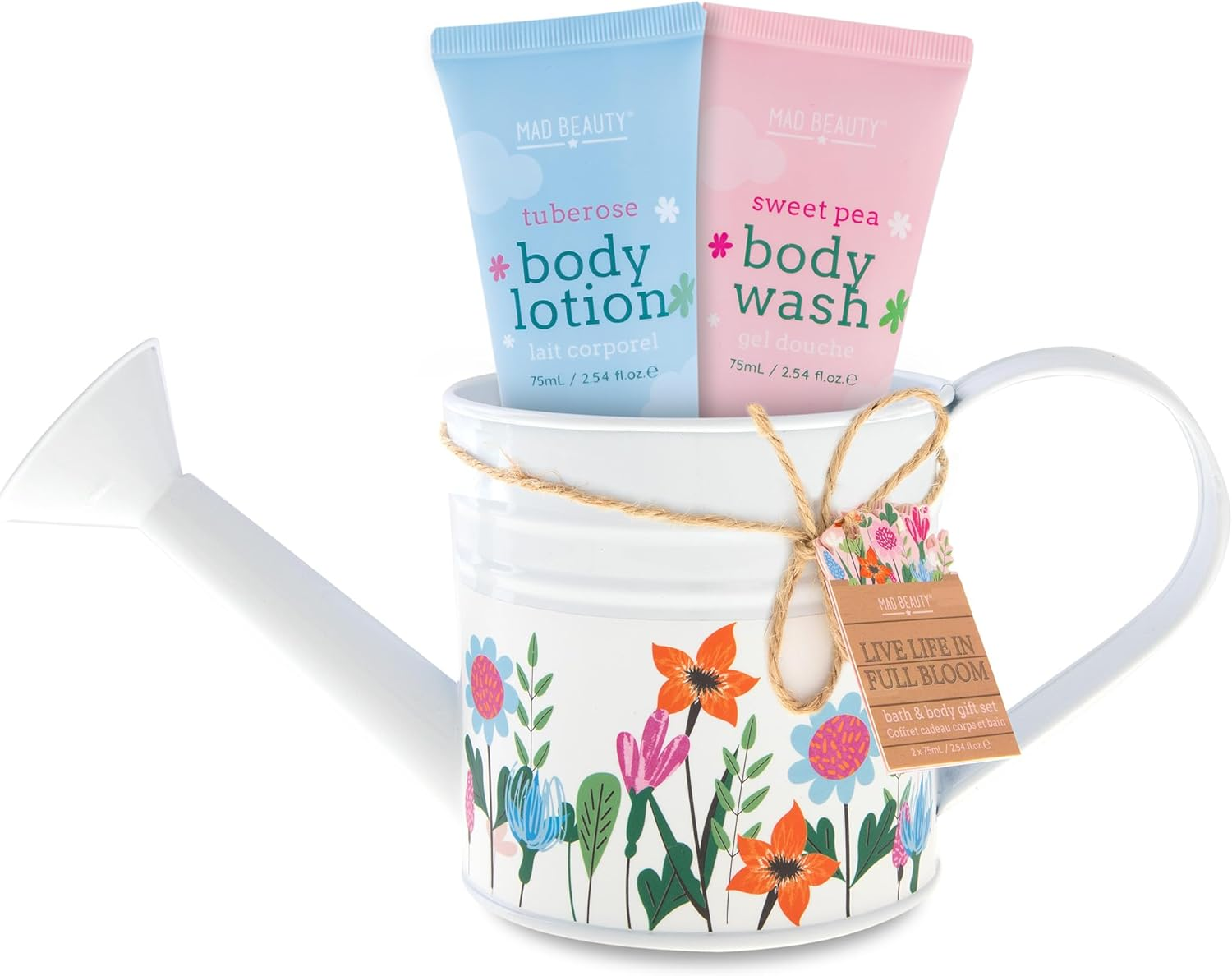 Mad Beauty Full Bloom Watering Can Gift Set image number 3