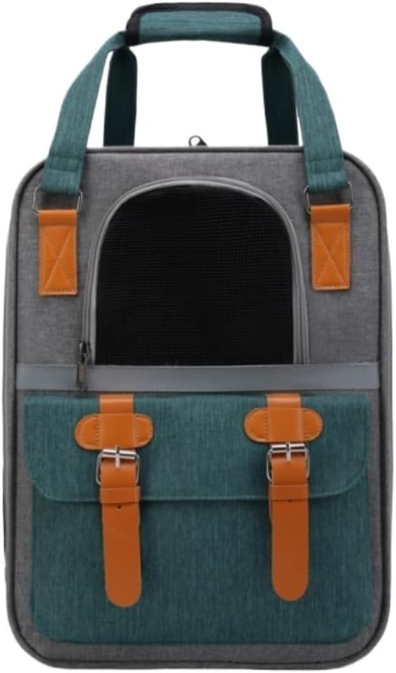 Cat Bag Dog Carrier Pet Carrier Portable Pet Carrier Large Capacity Backpack for Small Medium Cats Dogs Puppies with Breathable Mesh Cat Carrier Pet Bag Carrier(Color:C)