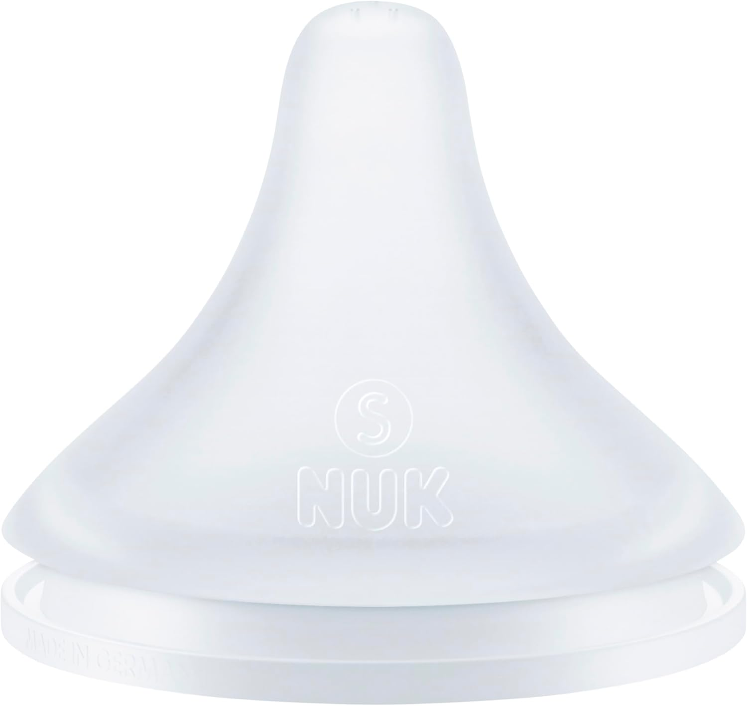 NUK Perfect Match Teats | 0+ Months | anti Colic Vent | Flexible and Soft | Small Silicone Teat | Set of 2 image number 2