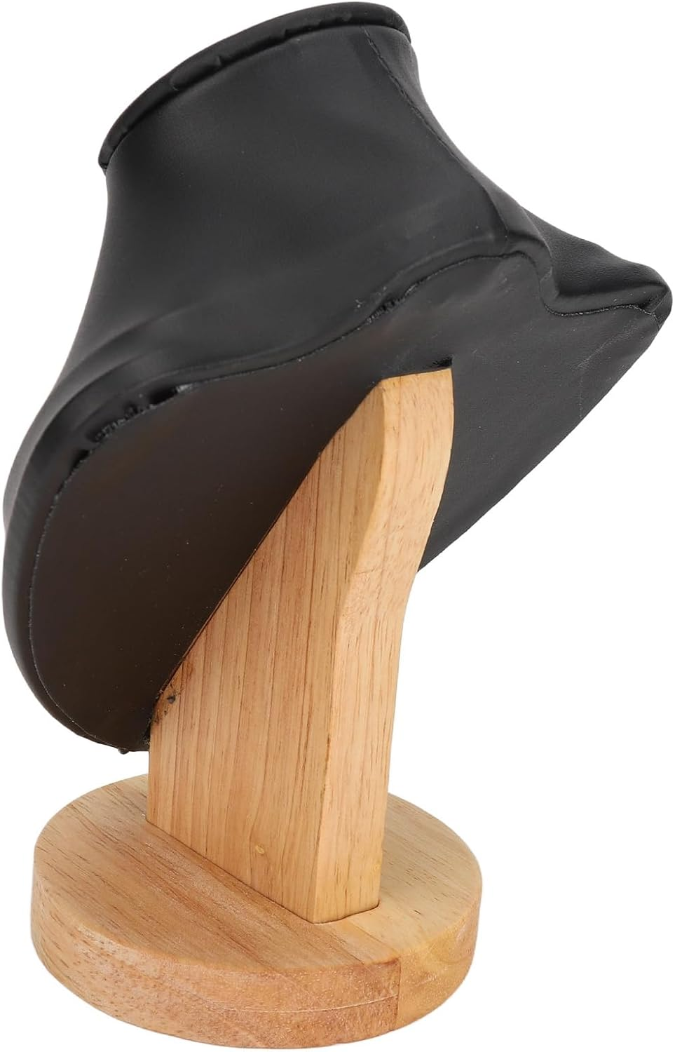 Necklace Display Stand, Jewelry Holder, Mannequin Jewelry Bust Display Holder, Flannel Jewelry Easel Necklace Chain Display Bust Stand Tower Rack for Home Shop (Black) - Black image number 5