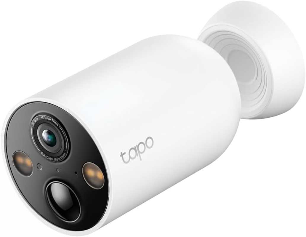 Tapo Tp-Link Smart Wire-Free Indoor/Outdoor Security Camera, Wireless, AI Detection, 300-Day Battery Life, 2K QHD, Colour Night Vision, 150&deg; Super Wide FOV, IP66, No Hub Required (Tapo C425) image number 4