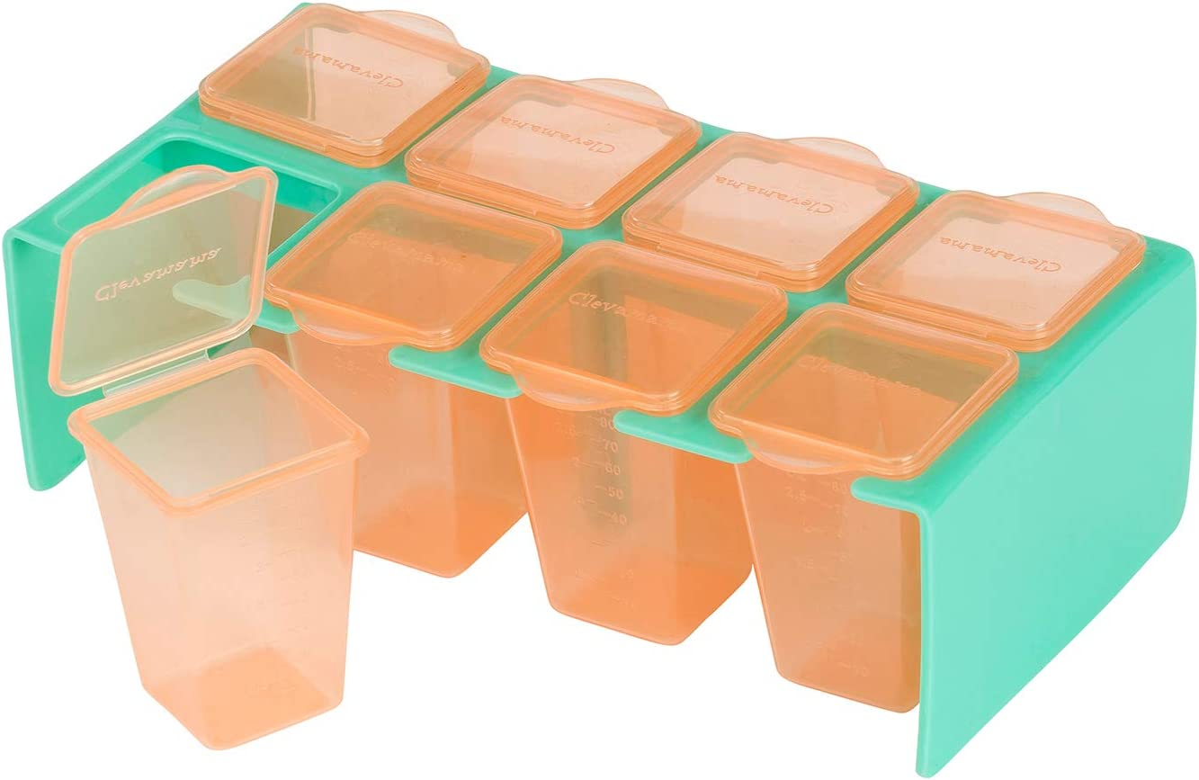 Clevamama Clevaportions Baby Food Freezer and Storage Pots image number 4