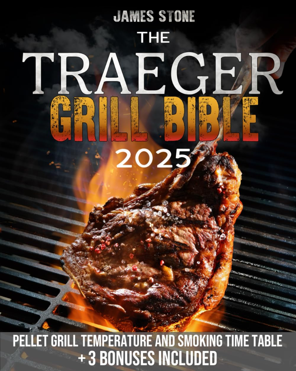 The Traeger Grill Bible: 2000 Days of Smoke & Delicious Traeger Recipes for Beginners and Advanced Users | Become the Undisputed Grill Master of Your Neighborhood image number 1