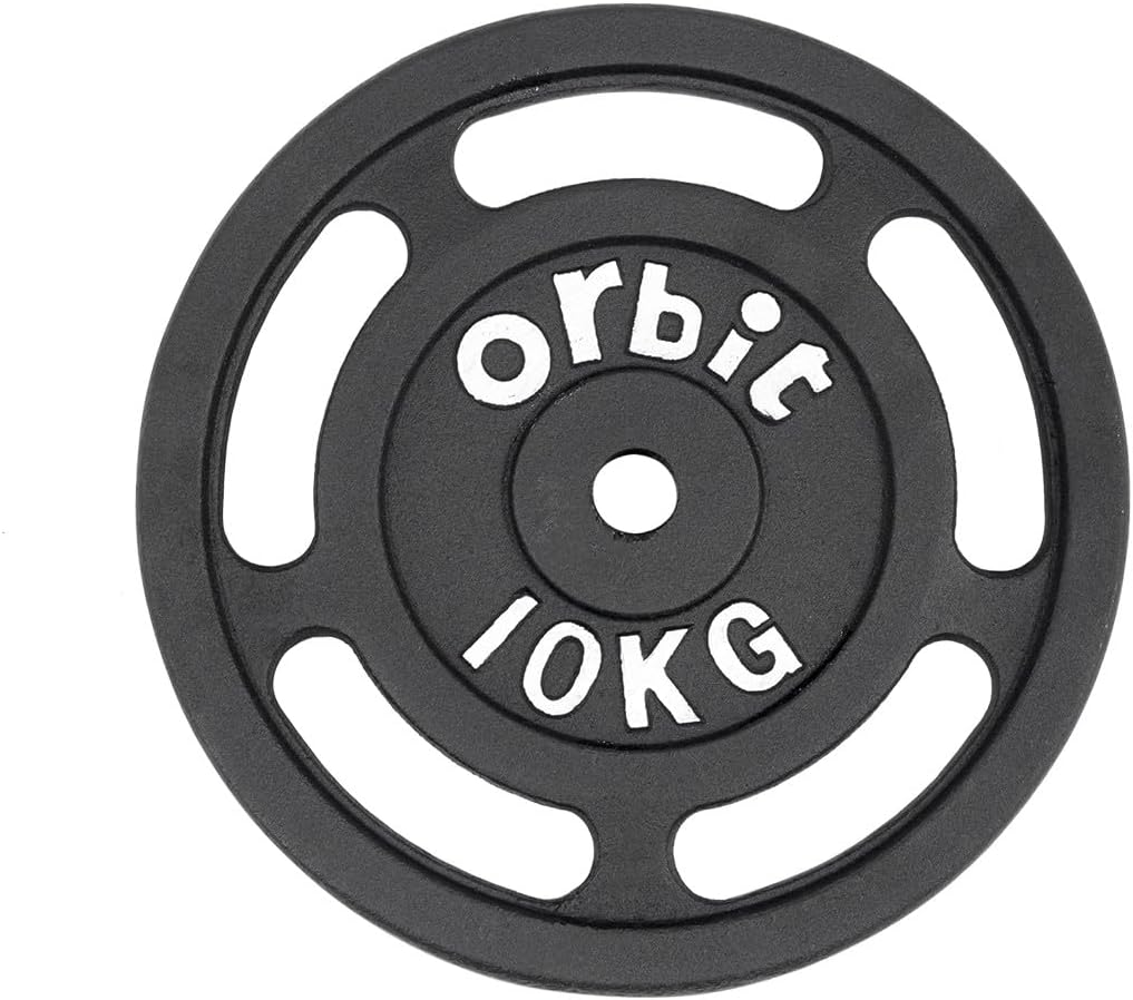 Orbit Standard 25 Mm Cast Iron Weight Plate, 10 Kg