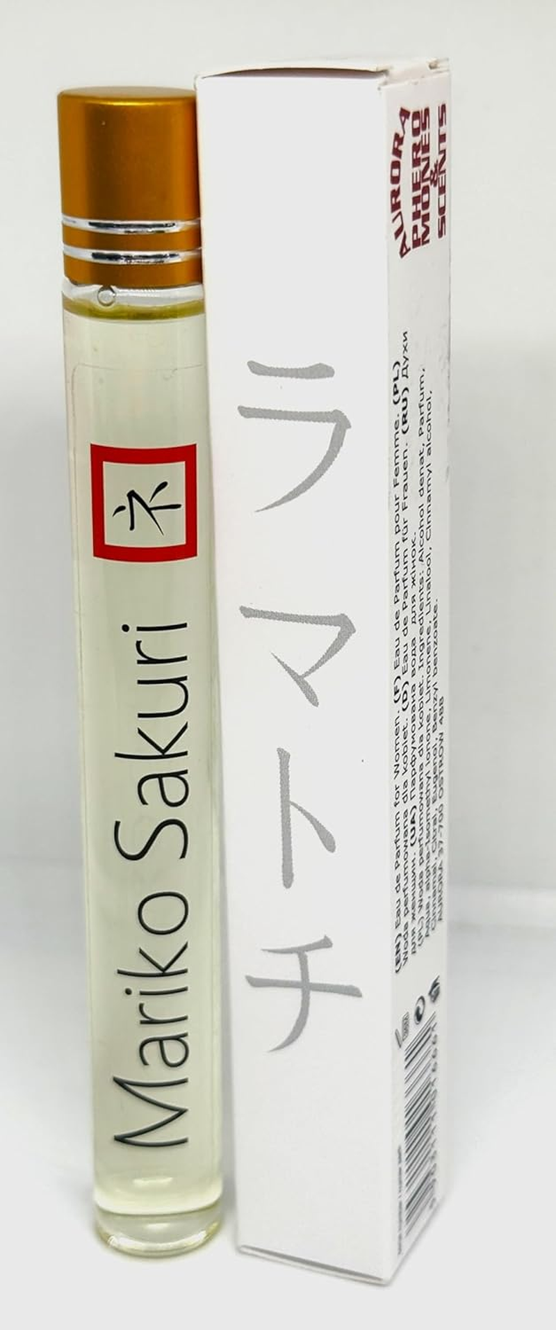 Mariko Sakuri Japanese Roll-On Perfume for Women &ndash; Luxury Asian Fragrance with Jasmine, Patchouli, Bergamot & Oakmoss &ndash; Elegant, Spicy, Sensual Scent &ndash; Inspired by Eastern Sophistication 15Ml image number 6