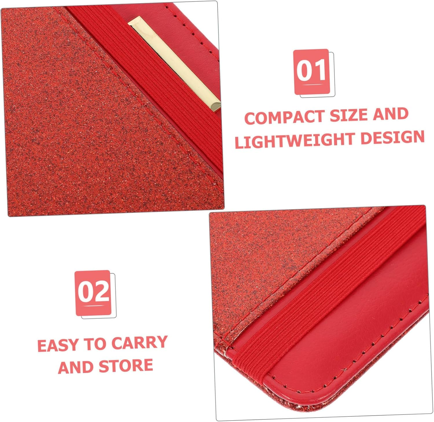 LIFKOME Travel Passport Case RFID Protection Card Organizer Pu Leather Passport Pouch for Cards Insurance Docs