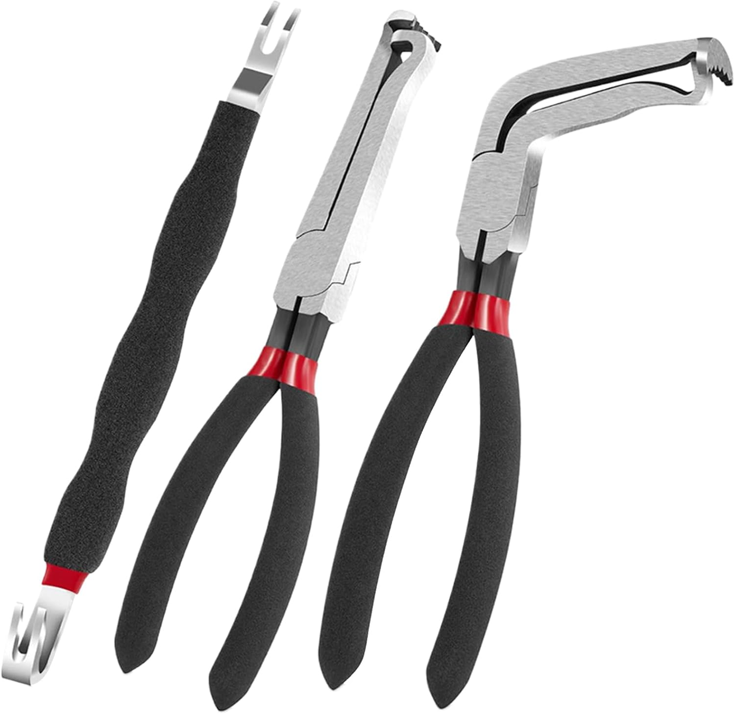 Electrical Plug Disconnect Pliers,Electrical Connector Tool Kit | Vehicle Accessories, Wire Plug Removal Tool for Maintenance image number 1