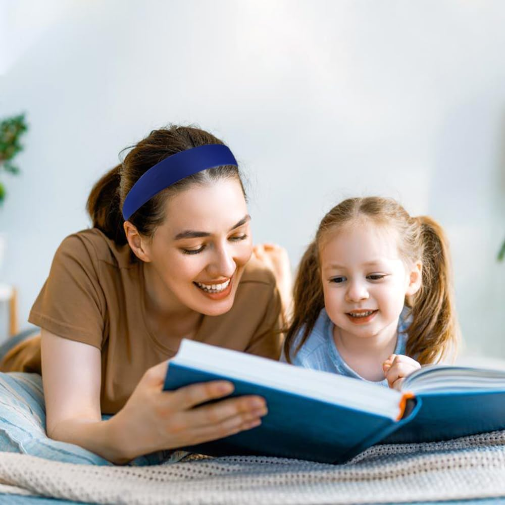 Pack of 6 Women'S Headbands, DIY Design Headband, Women'S Wide Headband, for Holiday Outfits, Everyday Outfits, Home Use image number 5