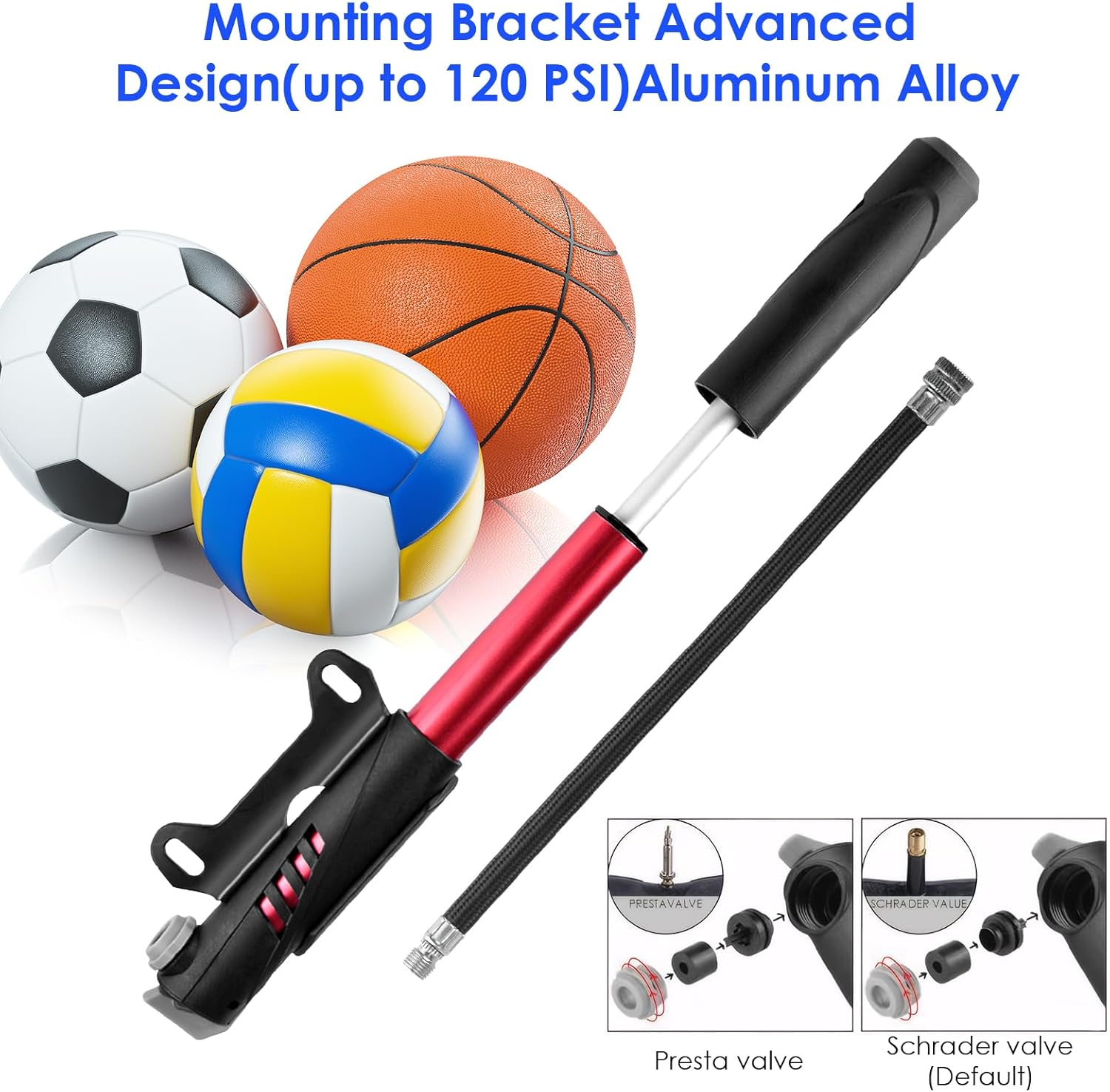 Ninonly Bicycle Repair Kit, Bicycle Repair Bag with 120 PSI Mini Pump, Bike Tool Kit for Camping Travel, 16 in 1 Bike Repair Kit Tyre Lever & Self Adhesive Tube Patch for Mountain Bike and Road Bike image number 3