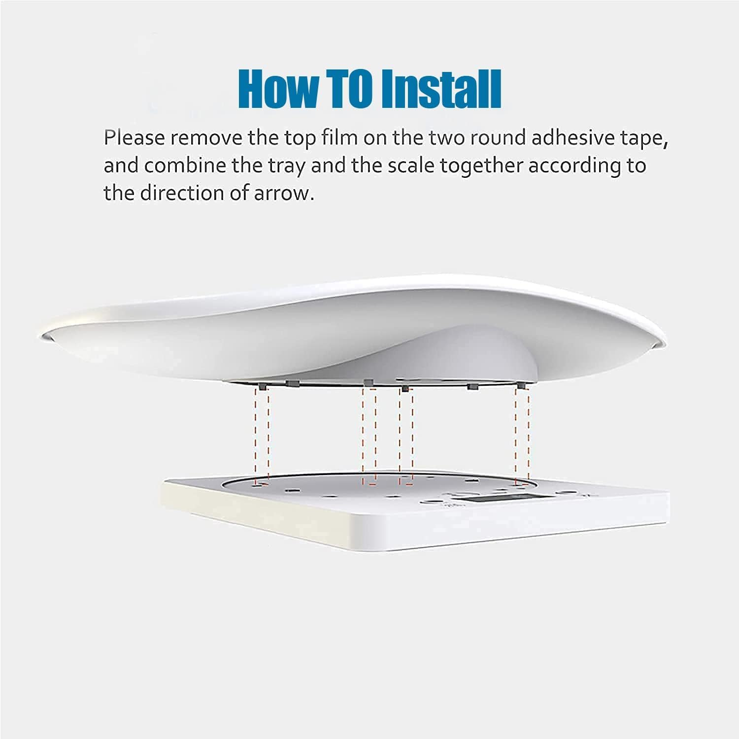 Digital Pet Scale Cat Scale Food Weight Mini Scale LCD Electronic Scales for Measure Small Dog Cat Small Animals Pet Food (Mini Pet Scale) image number 3