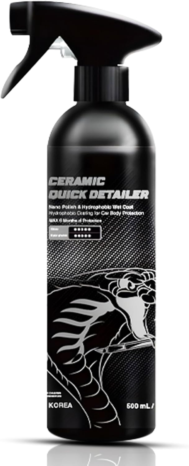 Cobra WRAP TOOLS Ceramic Quick Detailer - Hydrophobic Coating for Superior Car Body Protection - Long-Lasting Shine & Water Repellency - Easy Application & Streak-Free Finish | 500Ml image number 4