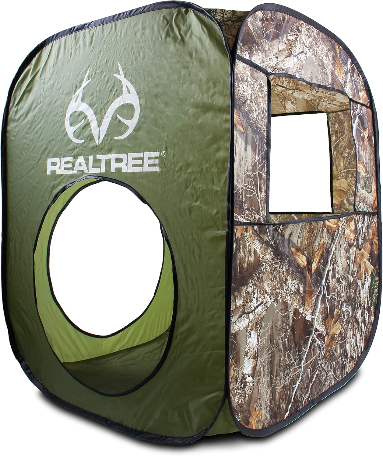 NKOK R/C Racing Realtree Pop up Hunting Blind, Easy Set Up, Indoor, Outdoor, Premium No Fade Fabric, Realtree Edge Pattern image number 4