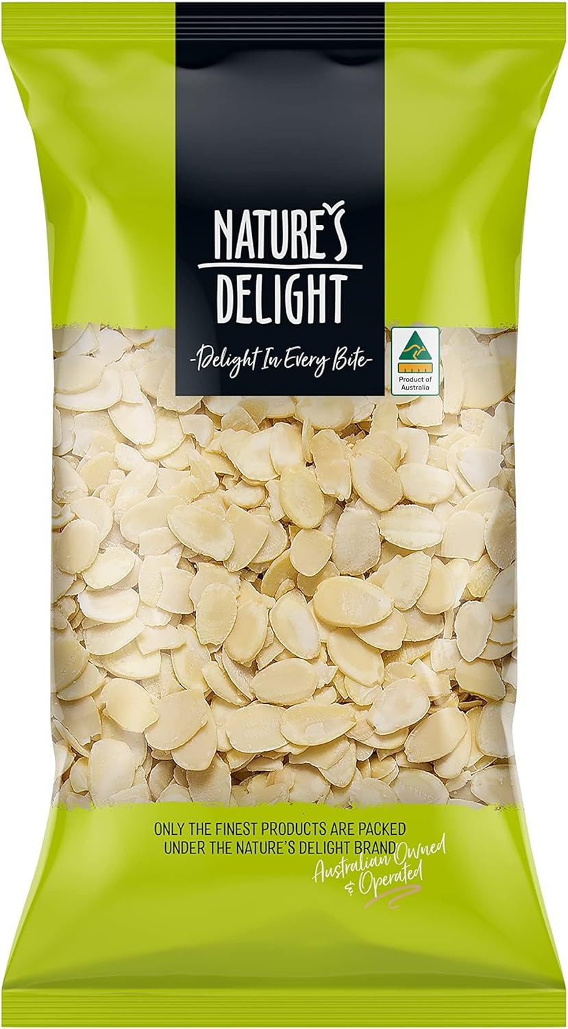 Nature&rsquo;S Delight Australian Blanched Almond Flakes 375G &ndash; Sliced Almonds for Baking & Cooking | Premium Natural Almond Nuts image number 5
