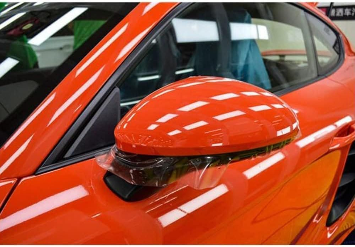 Clear Protective Vinyl Wrap Guard Film, Clear Gloss Paint Protection Bulk Film, Transparent Self Adhesive Film Wrap Roll without Bubble for Moto, Car DIY Interior (30Cm X 300Cm) image number 6