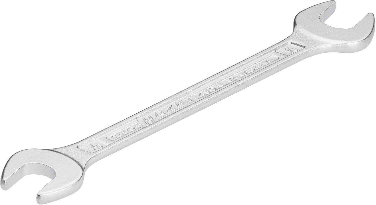 Hazet 450NA-1/2X9/16VKH Double Open-End Wrench, 1/2 X 9/16 Inch Size image number 2