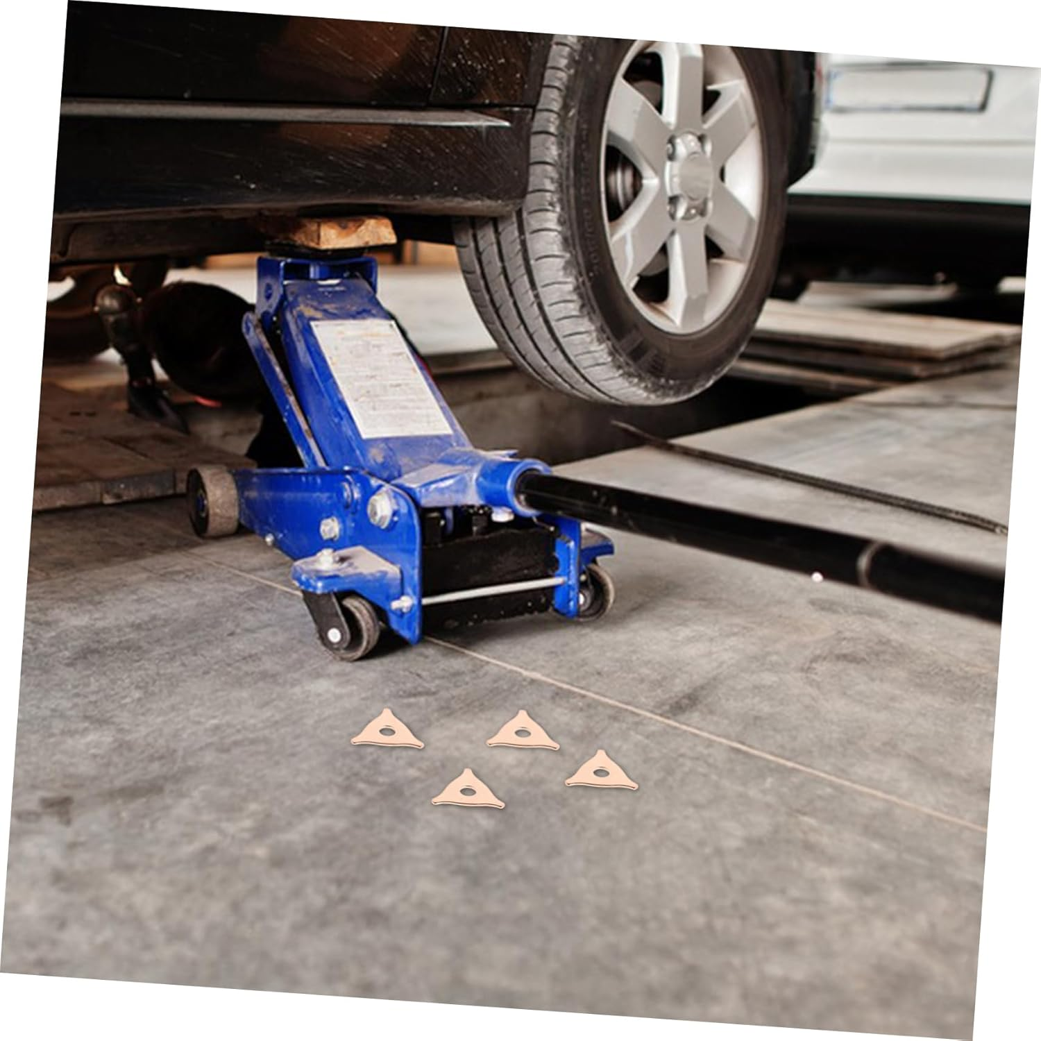 IWOWHERO 100Pcs Dent Pulling Puller Rings Tabs for Auto Body Repair Tool Set Metal Automotive image number 2