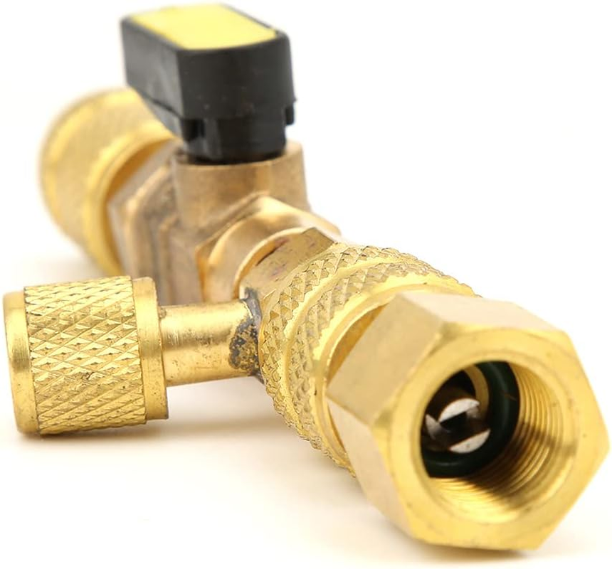 Valve Core Removal Tool, 1/4" SAE Valve Core HVAC Tools, Fit for R22 R12 R410A Refrigerant Fast and Easy Replacement image number 5