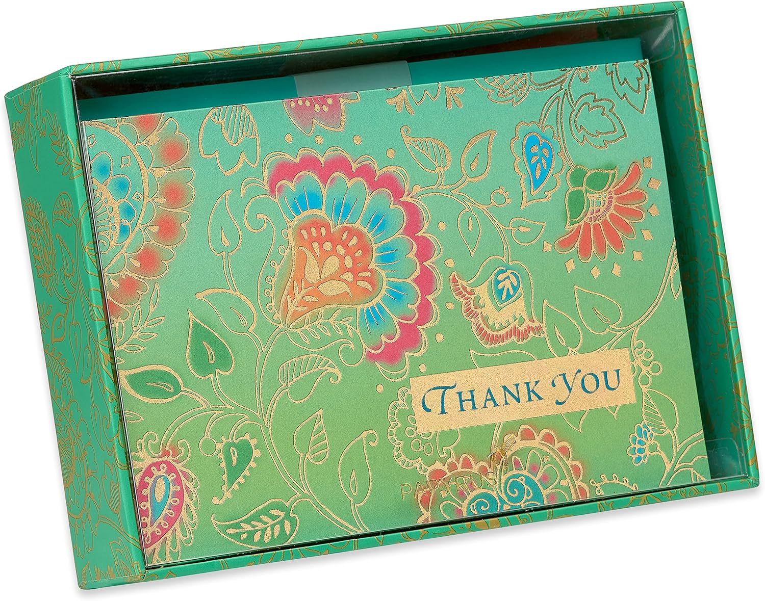 Papyrus Bohemian Thank You Boxed Note Cards, 12-Count image number 2