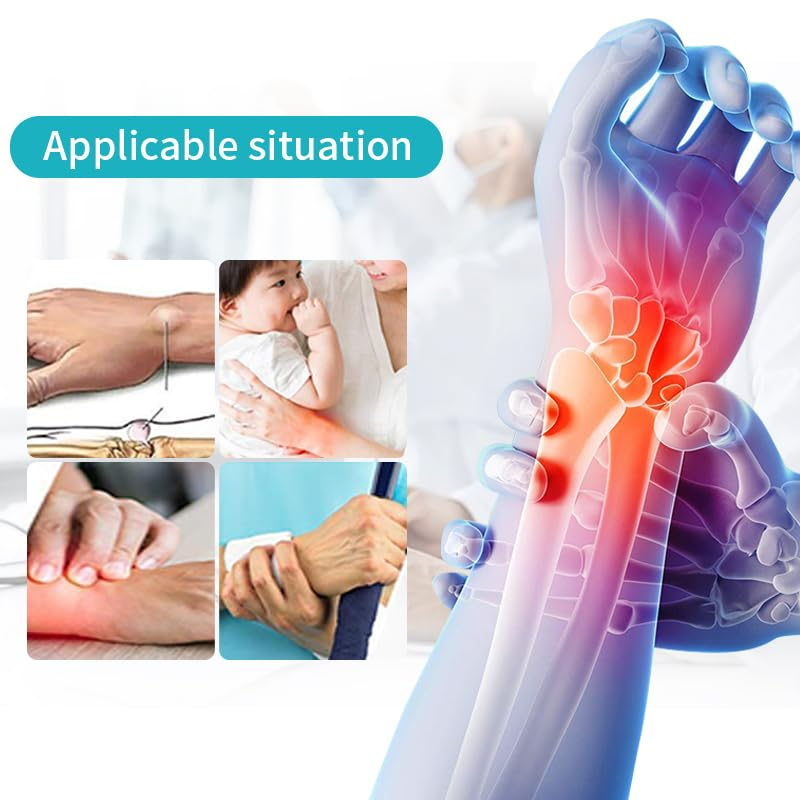 Wrist Brace for Thumb Guard, Right Wrist Splint for Quervain'S Disease, Thumb Strain, Fractures, Tenosynovitis Thumb Brace and Adjustable Wrist Wraps (Gray) image number 5