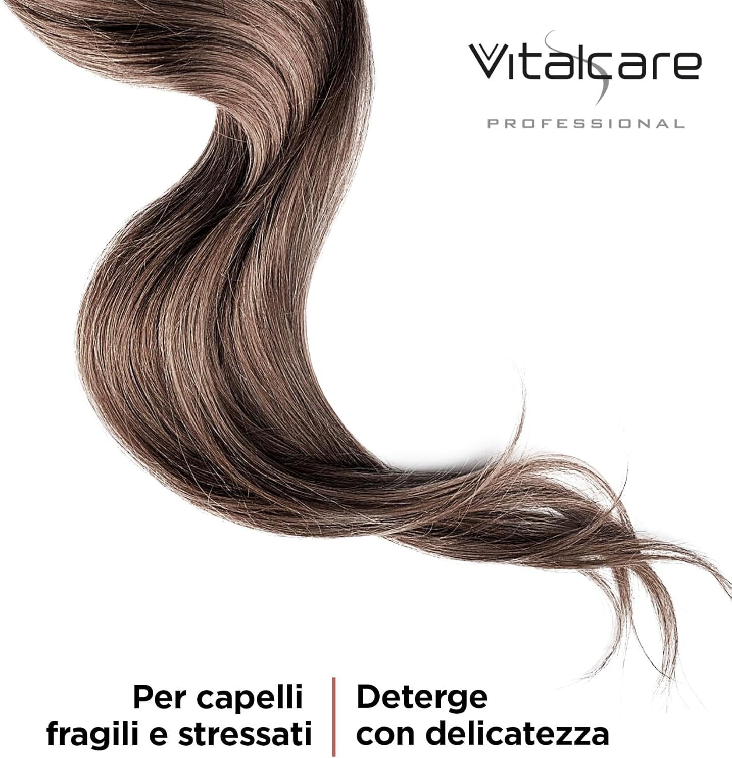 Vitalcare Keratin Oil Shampoo - Keratin and Protein Brittle and Stressed - 500 Ml image number 3