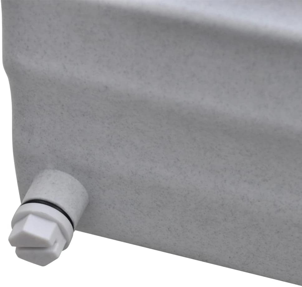 Cascade Waterfall Swimming Pool Fountain with 4 Water Jets and 12 LED Lights, 31 X 43 Cm image number 3