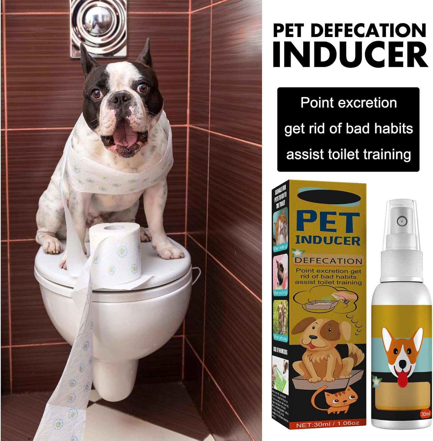 Potty Training Spray, Potty Here Training Aid Spray, Dog Attractant Spray, Potty Training Aid, Puppy Potty Training Spray, Potty Here Training Aid Spray, Puppy Training Spray Dog Cat image number 4