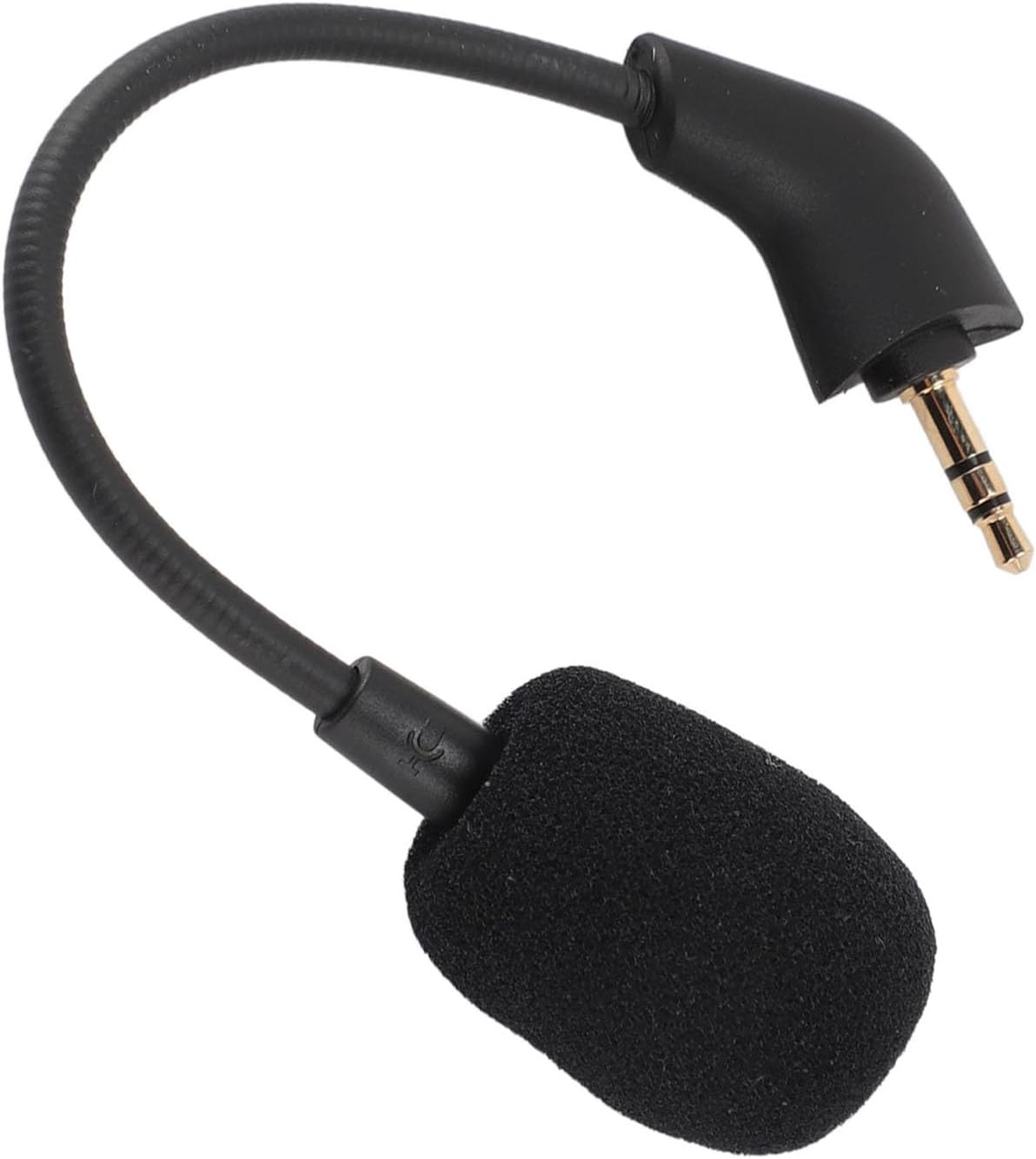 Replacement Game Mic for Hyperx Cloud/Cloud X/Cloud II, 3.5Mm Gold Plated Detachable Mic Boom image number 3