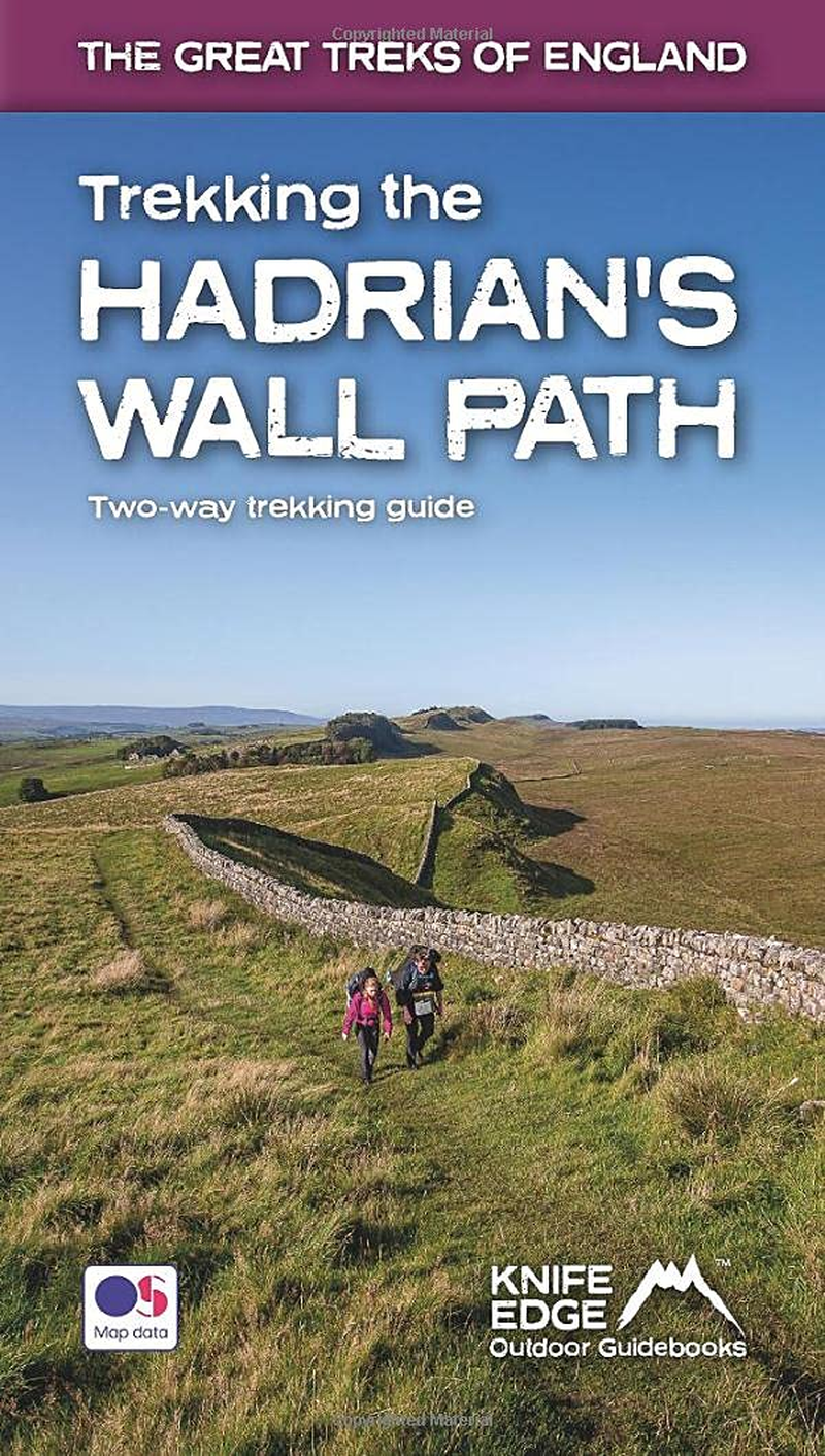 Trekking the Hadrian'S Wall Path (National Trail Guidebook with OS 1:25K Maps): Real OS 1:25K Maps Inside image number 3